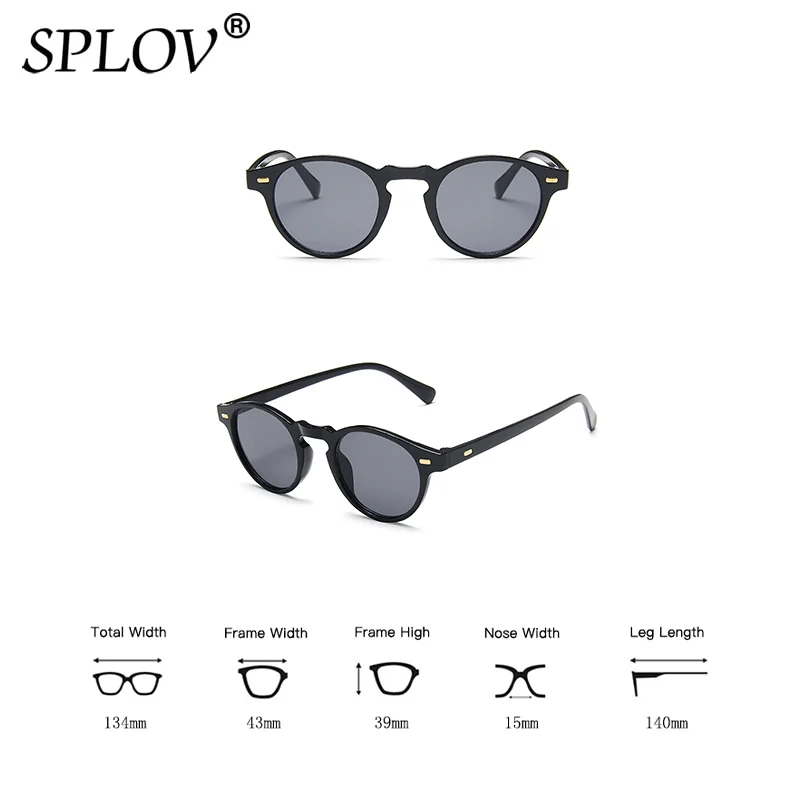 Small Round Sunglasses Men new Women 2025 Vintage Brand Black Leopard Green TransGrey Shades AntiBlue Light Glasses Trendy Clear Eyewear