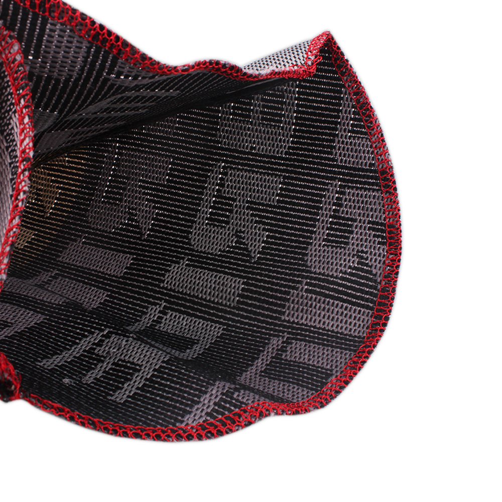 JDM BRIDE High Quality Canvas Fabric Shift Boot Racing Shift Knob Cover for Universal Racing Car With Red Stitching RS-SFN059