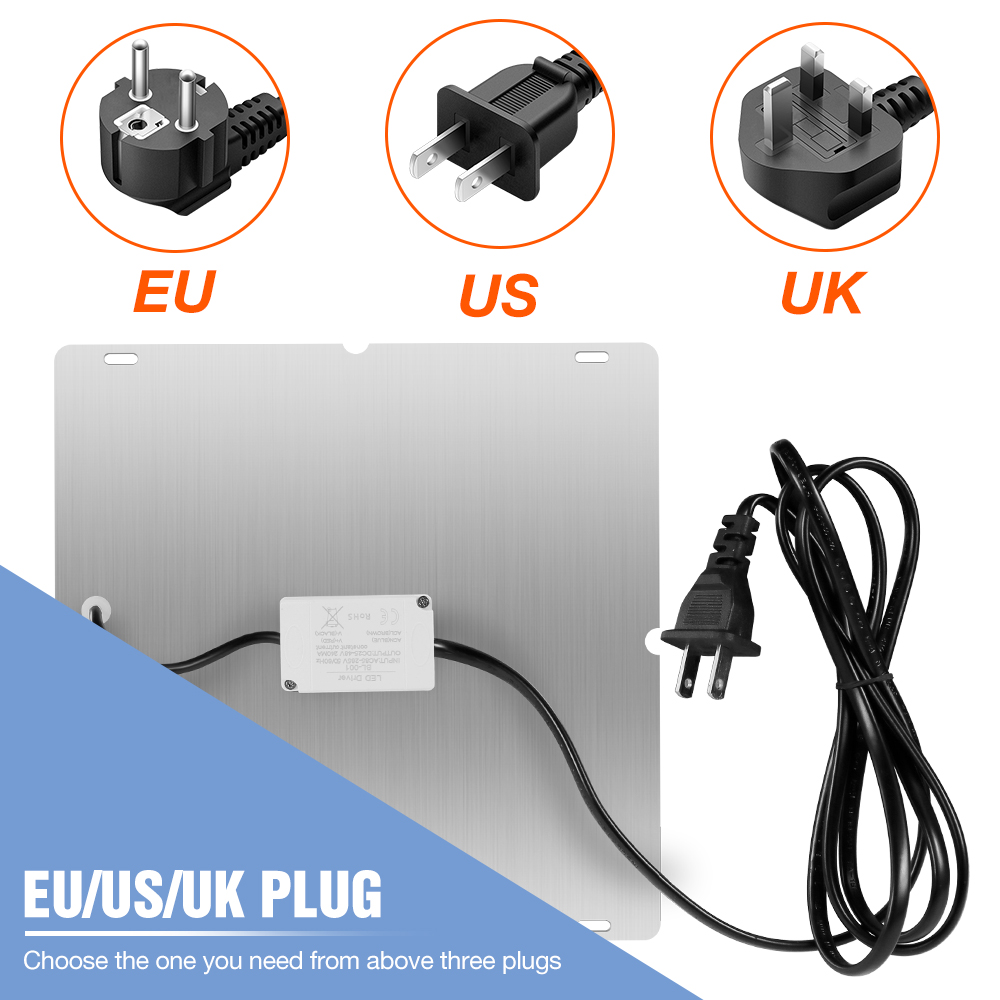 Grow Full Spectrum Plant Lamp UV Panel Phyto Bulb For Greenhouse wer Seeds LED Hydroponic Growth Light 1000W 1500W