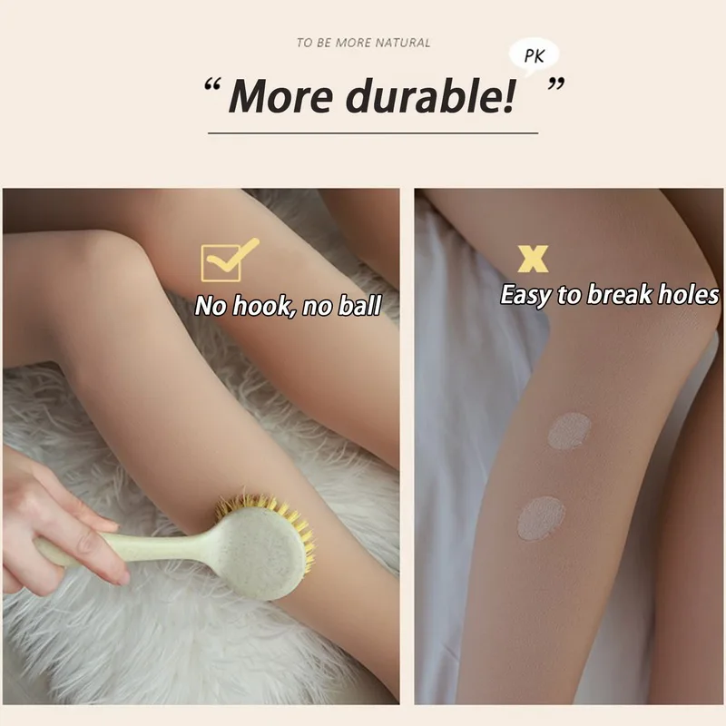New Women Thermal Tights 2025 Skin Color Unbreakable Thermo Pantyhose Winter Warm new Leggings Fleece Lind Panty Thick Stockings