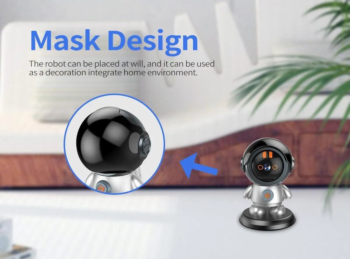 3MP HD PTZ WiFi IP Camera Security Robot Camera Indoor Baby Monitor Two Way Talk Human Tracking Wifi Surveillance Camera