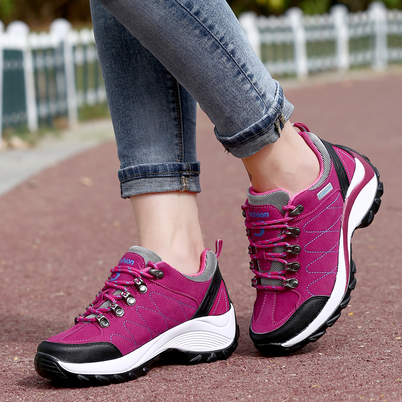 Tennis Shoes Women Cushion Athletic Walking Sneakers Breathable Jogging Fashion NEW hot Sport Lace Up Platform Outdoor Waterproof