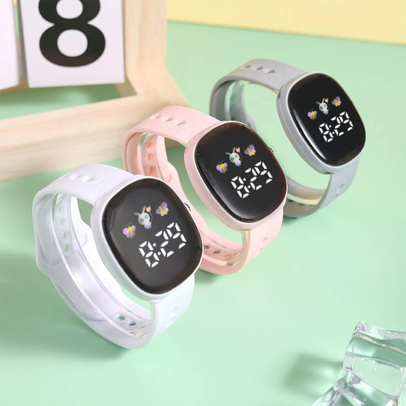 Children's Watch Suitable For Students' Outdoor Electronic Watches Screen Watch High-quality Display Time Month Gift for Kids