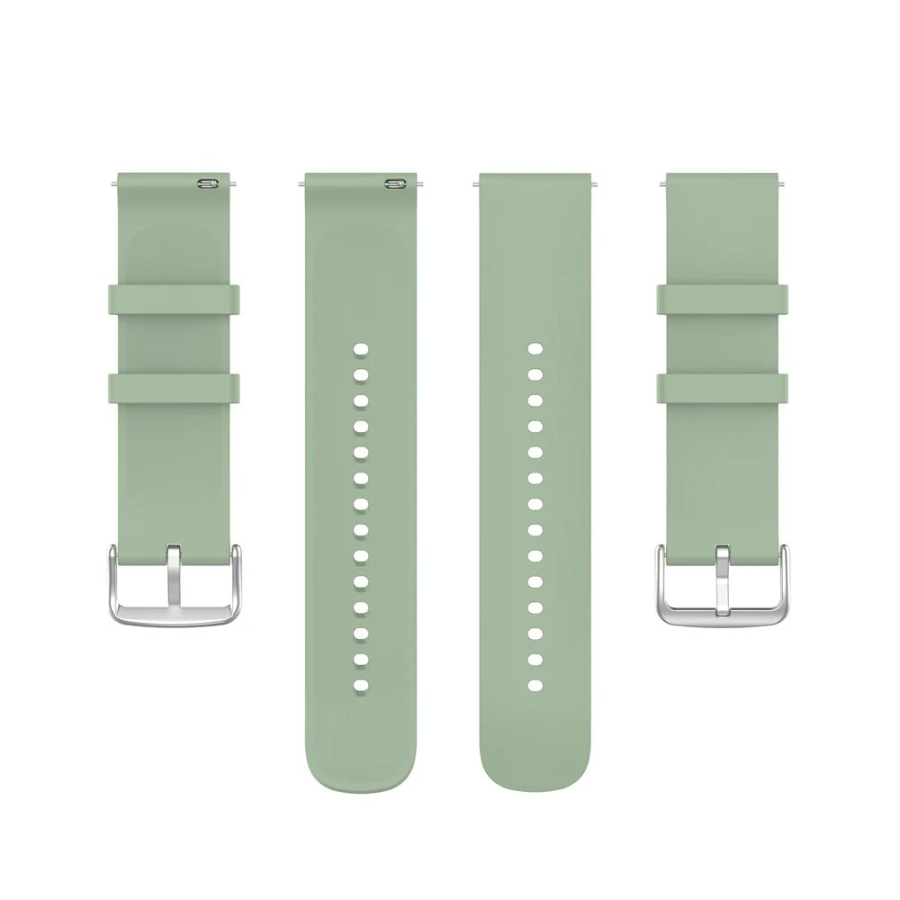 For Amazfit Bip 3 Pro/S Lite/U Pro/GTR 42mm Correa 20mm Silicone Band Strap For Amazfit GTS 4 Mini/2 2E 3 Wristband Bracelet
