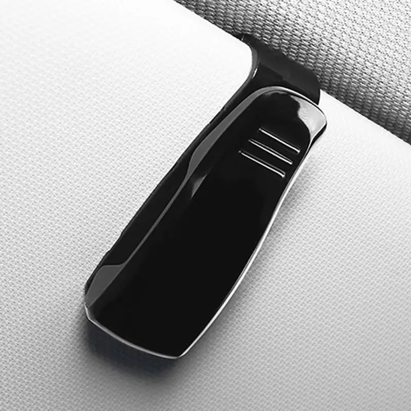 S-Type Car Glasses Clip 2 In 1 Multifunctional Auto Vehicle Sunshade Sun Visor Eyeglass Card Clip Holder Car Accessories