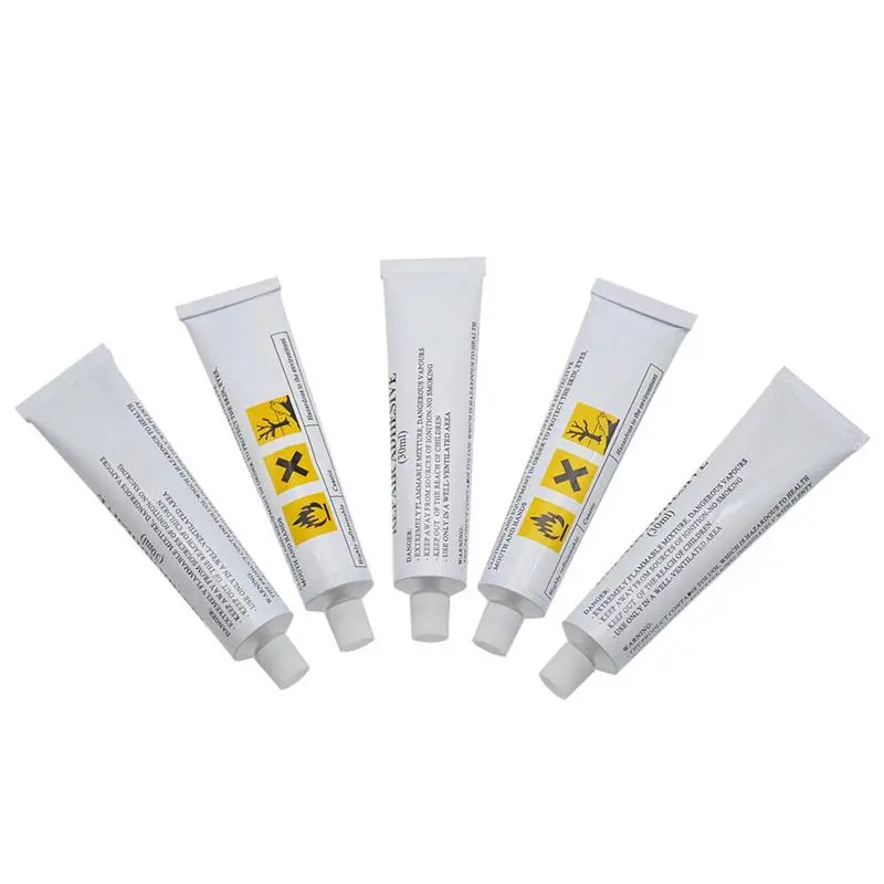 PVC Repair Glue 30ml Waterproof Paddle Boat Repair Patch Glue Kayak Patches Glue Mend Glue For Inflatable Sofas And Lounges