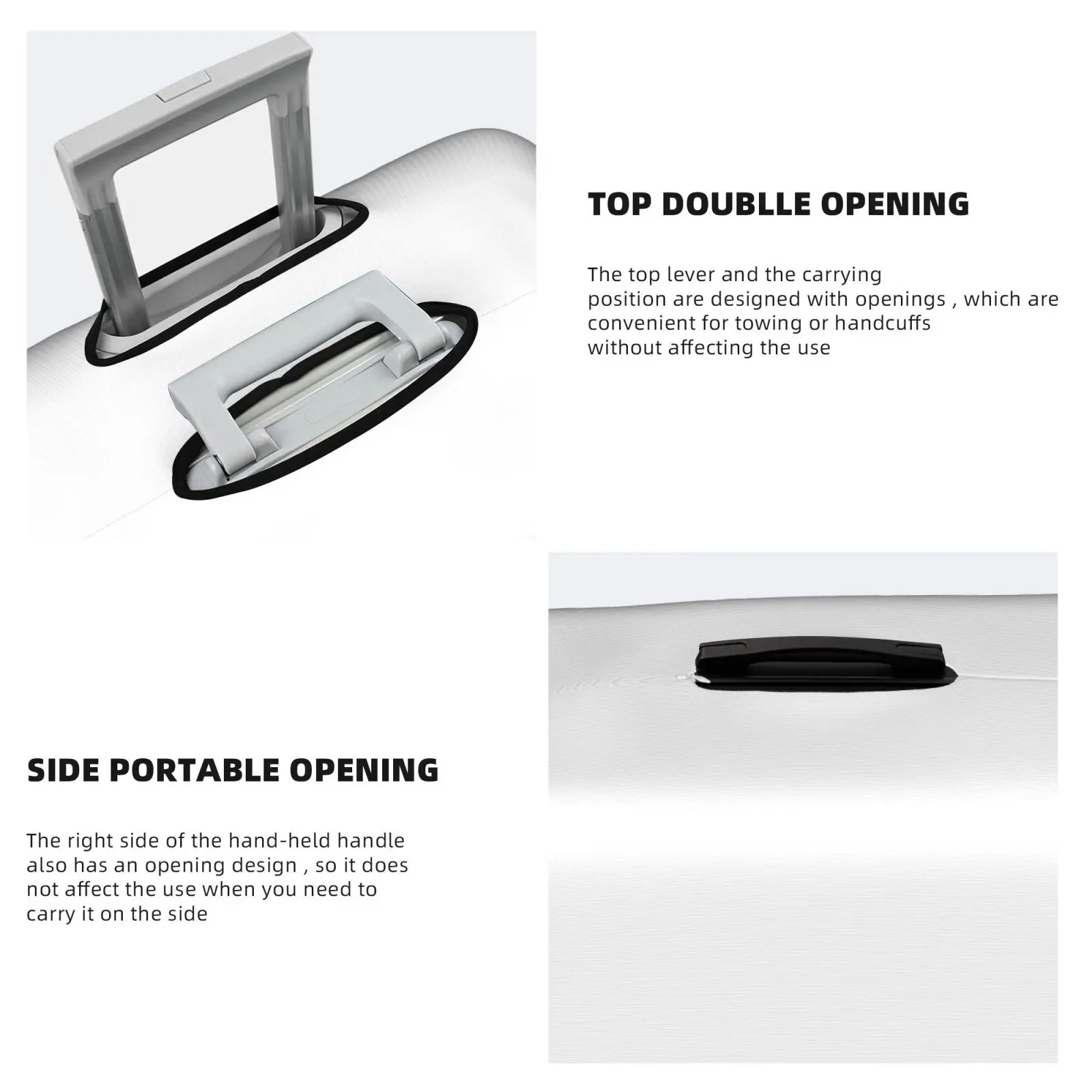 Customize Suitcase Cover Washable Spandex Elastic new 2025 Lage Baggage Cover Protector,Custom Desig