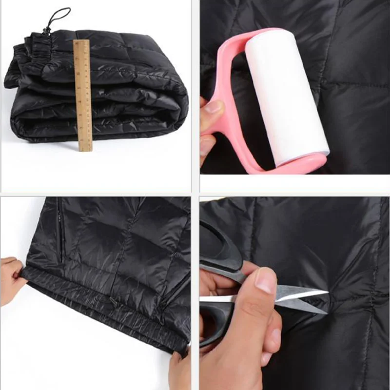 Thicken Baggy Joggers Pantalones Winter Snow Womens Sweatpants Casual Warm Down Harem Pants Elastic Waist Oversized 4xl Trousers