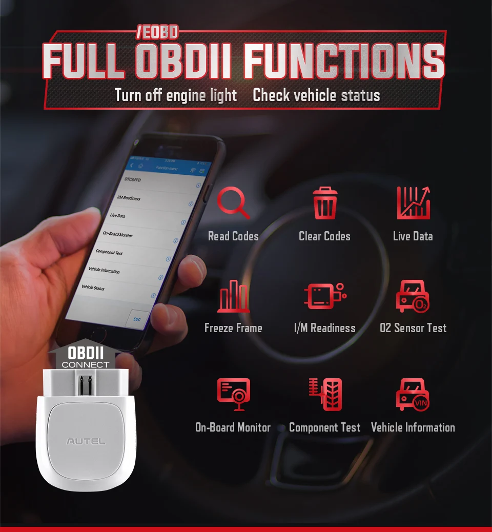Autel MaxiAP AP200 OBD2 Full Systems Diagnostic Tool Check Engine Light Code Reader 2025 for Family DIYers new Obd2 Scanner autel ap200