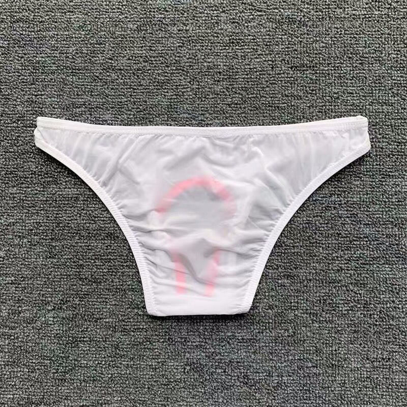 Open Crotch Mens Panties See Through Hole Male Underpants Jockstrap Buttocks Hollow Out Erotic Underwear
