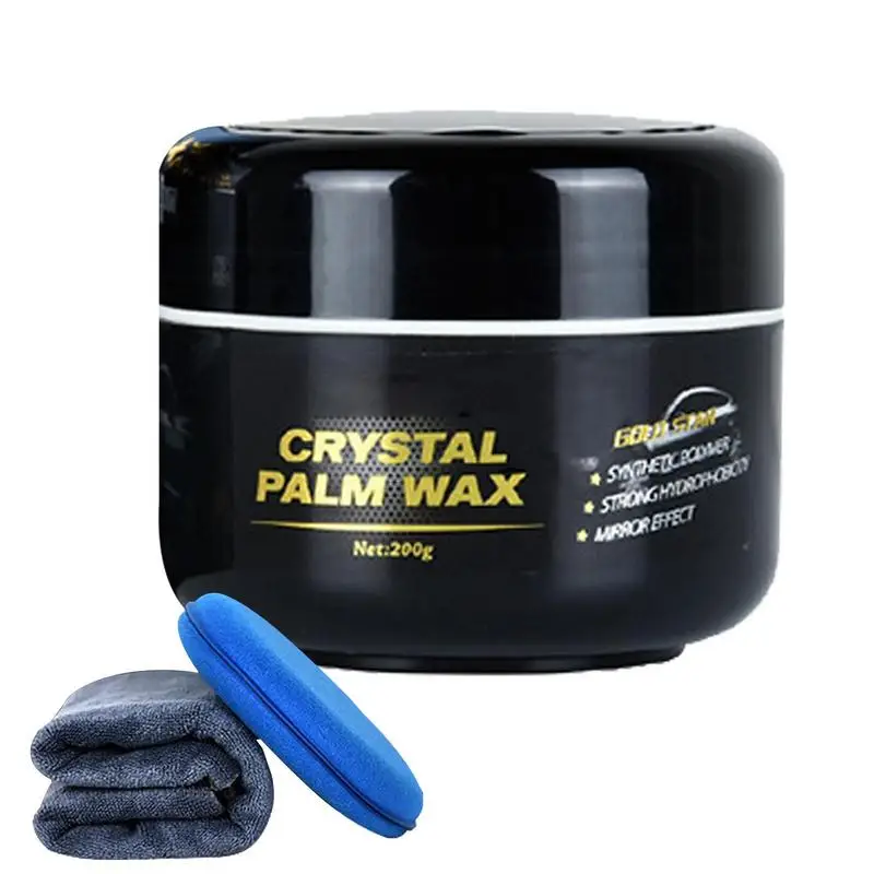 Car Wax Black & White Silver Gray Red Universal Coating Crystal Plated Long Lasting Professional Finish Easy To Use For All Cars