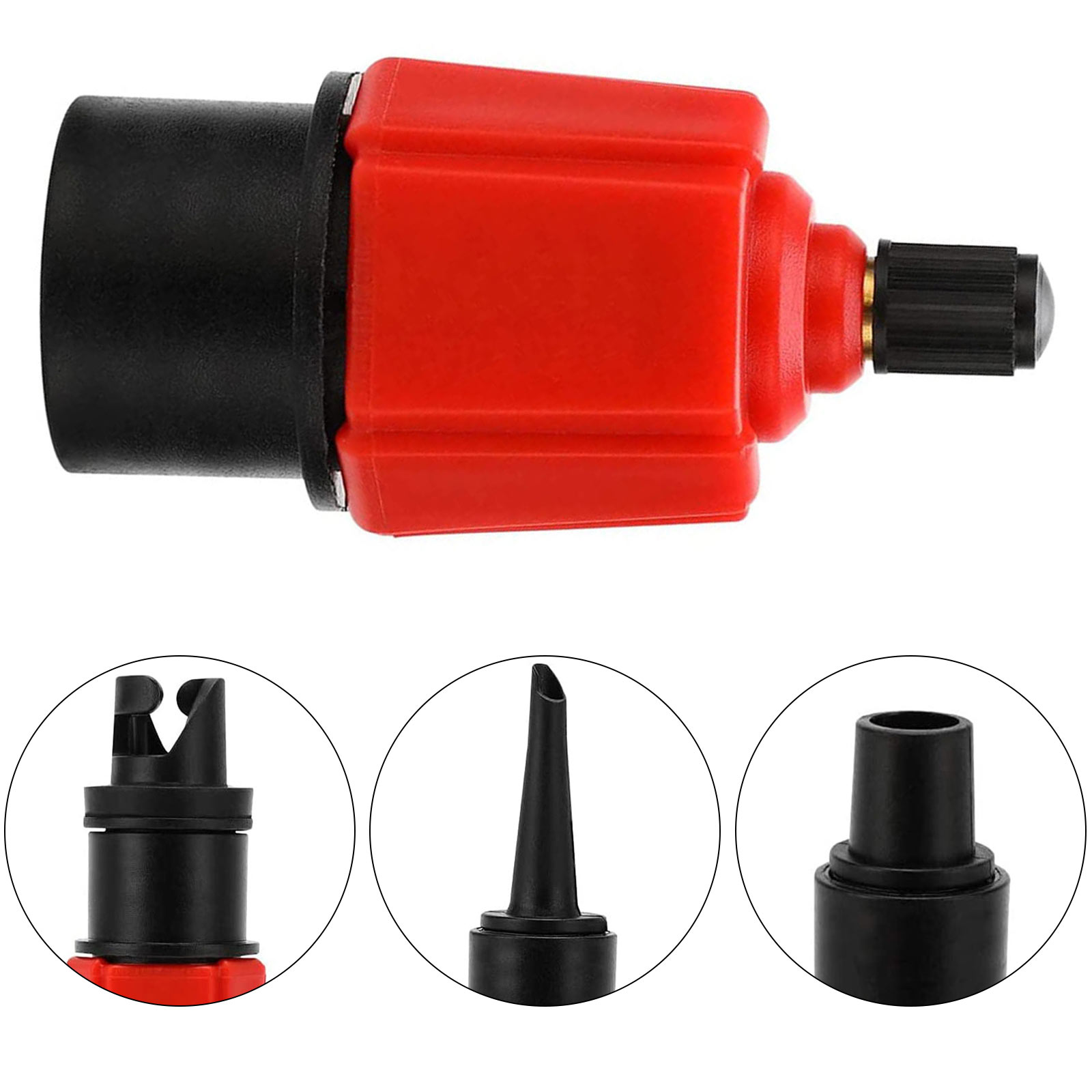 Paddle Board Valve Adapter Durable kayak Surfboard Inflatable Bed Air Valve Pump sealed Compressor Converter boat accessories