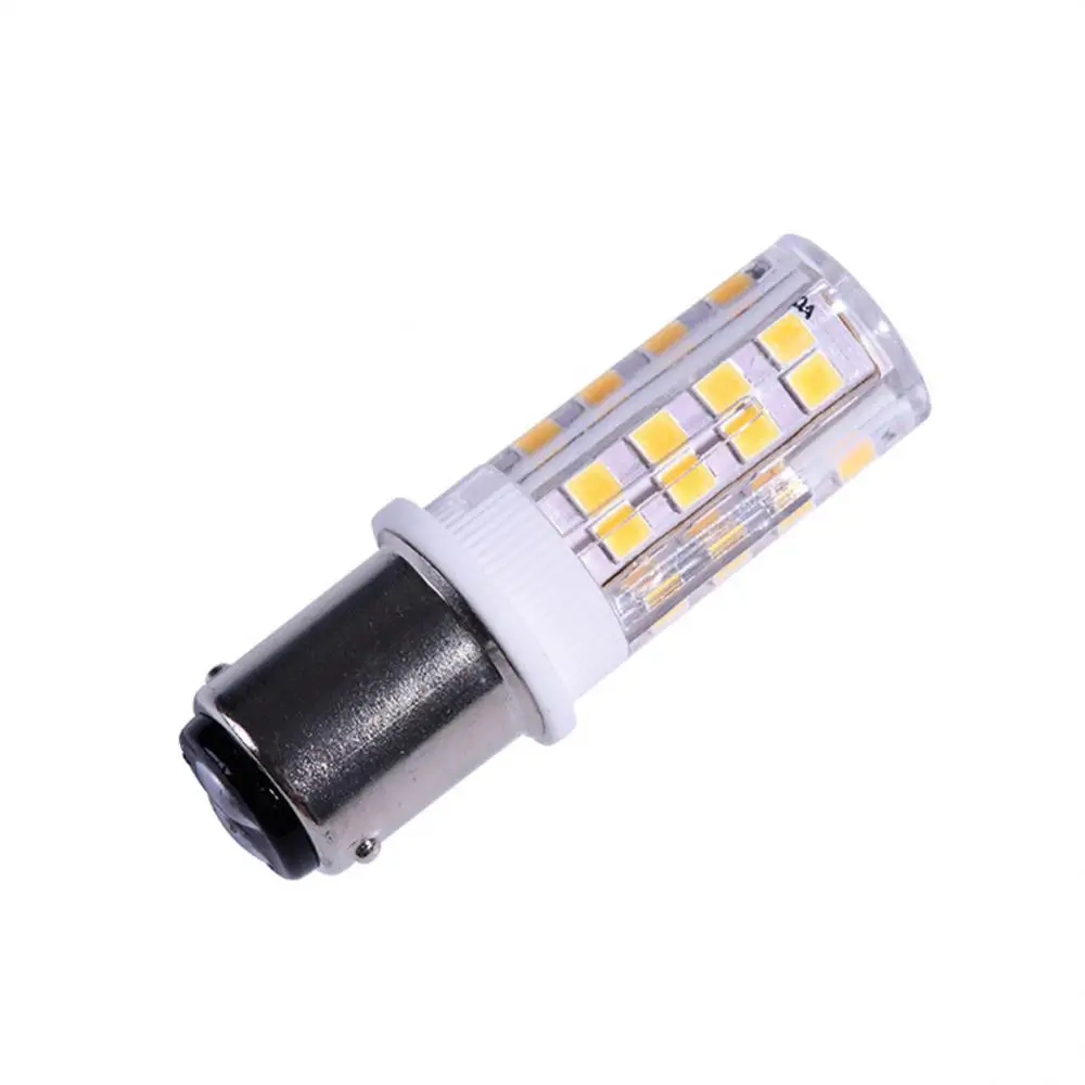 Ba15d Double Contact Bulb Led Lights 220V 51LEDs Super Bright For Sewing Machine Pfaff Singer Privilege Bernina For Room Home