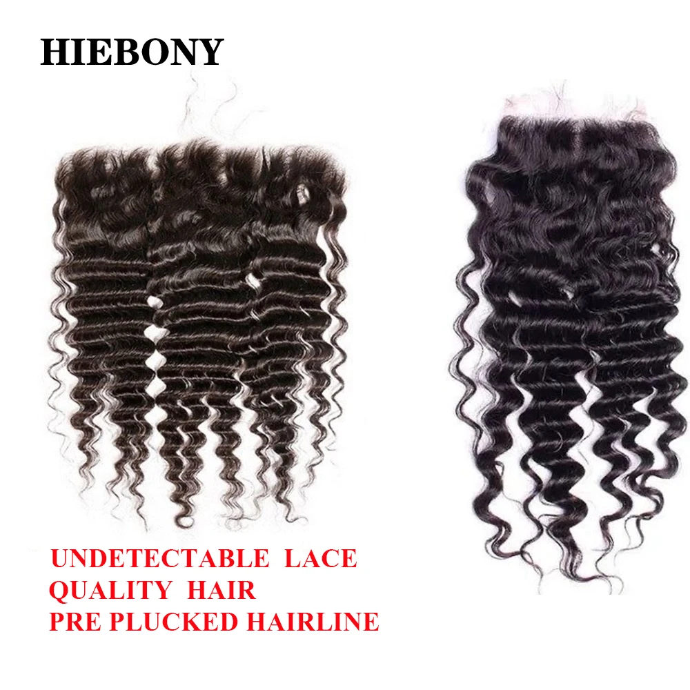 SKINLIKE new Deep 2025 Wave 13x6 HD Lace Frontal Only 5x5 6x6 HD Lace Closure Invisiable HD Lace 13x4 Full Frontal for Women Pre Plucked