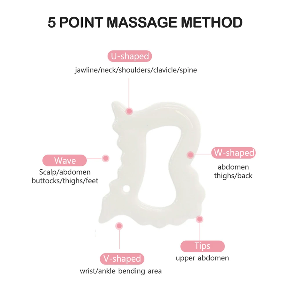 Ceramic Gua Sha Tools Face Gua Sha Scraper Board GuaSha Massager For Slimmer Body new Sculpting Skin 2025 Tightening SPA Acupuncture Tool