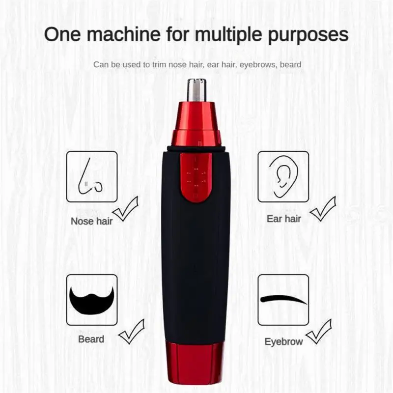 1~9PCS Electric Nose Hair Trimmer Shaver For Men Women Ear Neck Eyebrow Trimmer Shaver Man Washable Trimer Razor Remover Kit