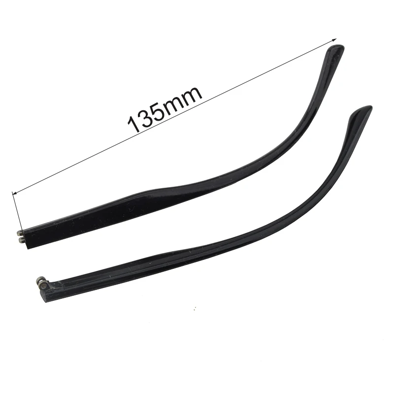 10pairs/20pcs Two Teeth Black Brown PC Glasses eyewear temple Hinge glasses temple repair accessory PC002