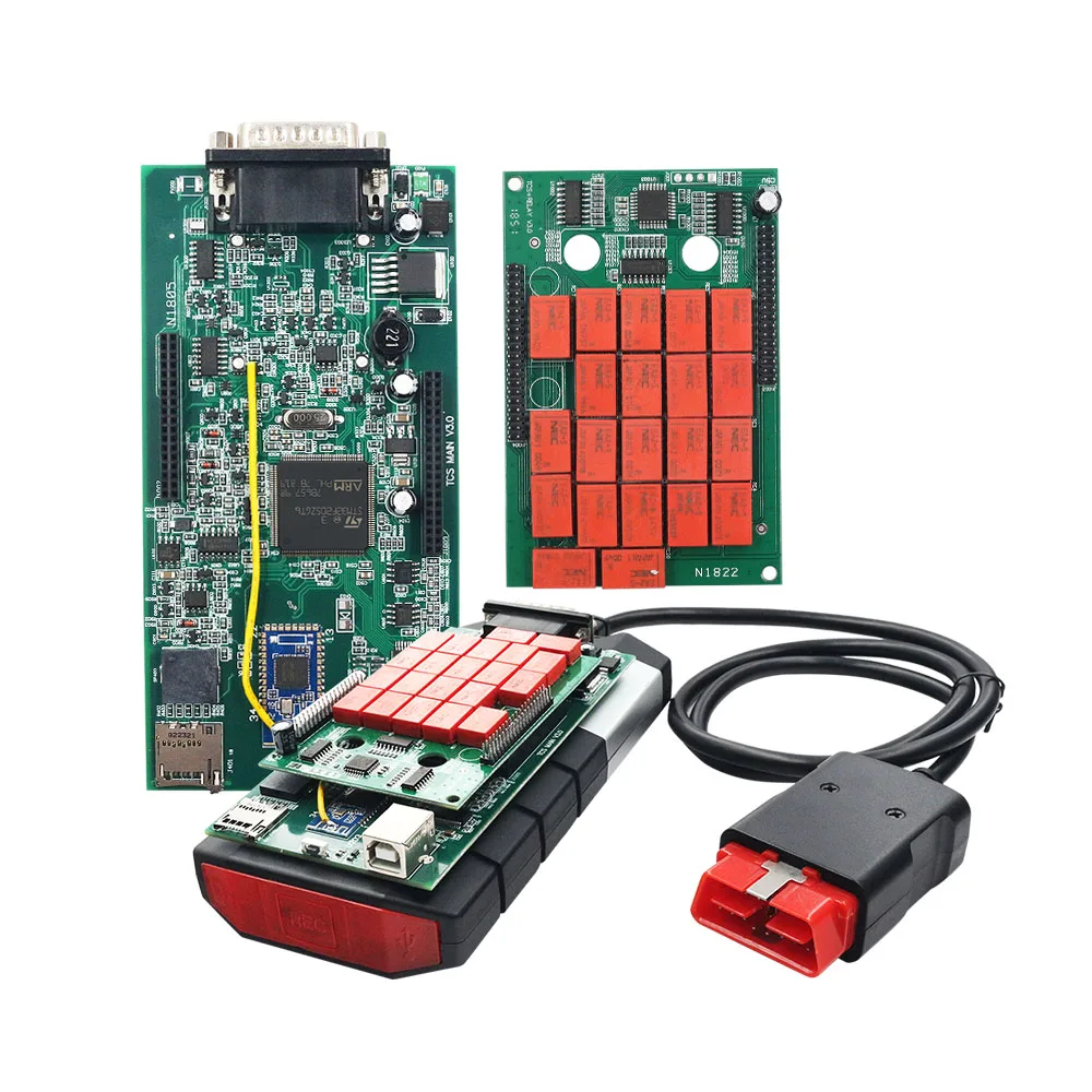 Newly 2021.11 Multidiag Pro TCS V3.0 NEC Relays 9241A Chip DS150 Bluetooth 2020.23 NEW VCI TCS 2017 R3 OBD2 Car/Truck Diagnostic