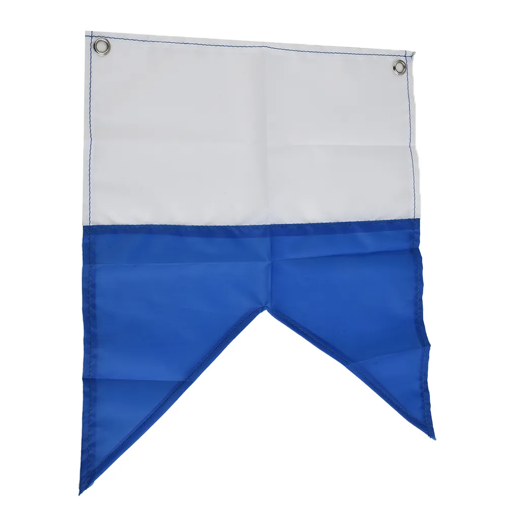 Brand new 2025 New Dive Boat Flag Dive 35x30cm/72x60cm Blue White Marker Replacement Diving Seawater Resistant