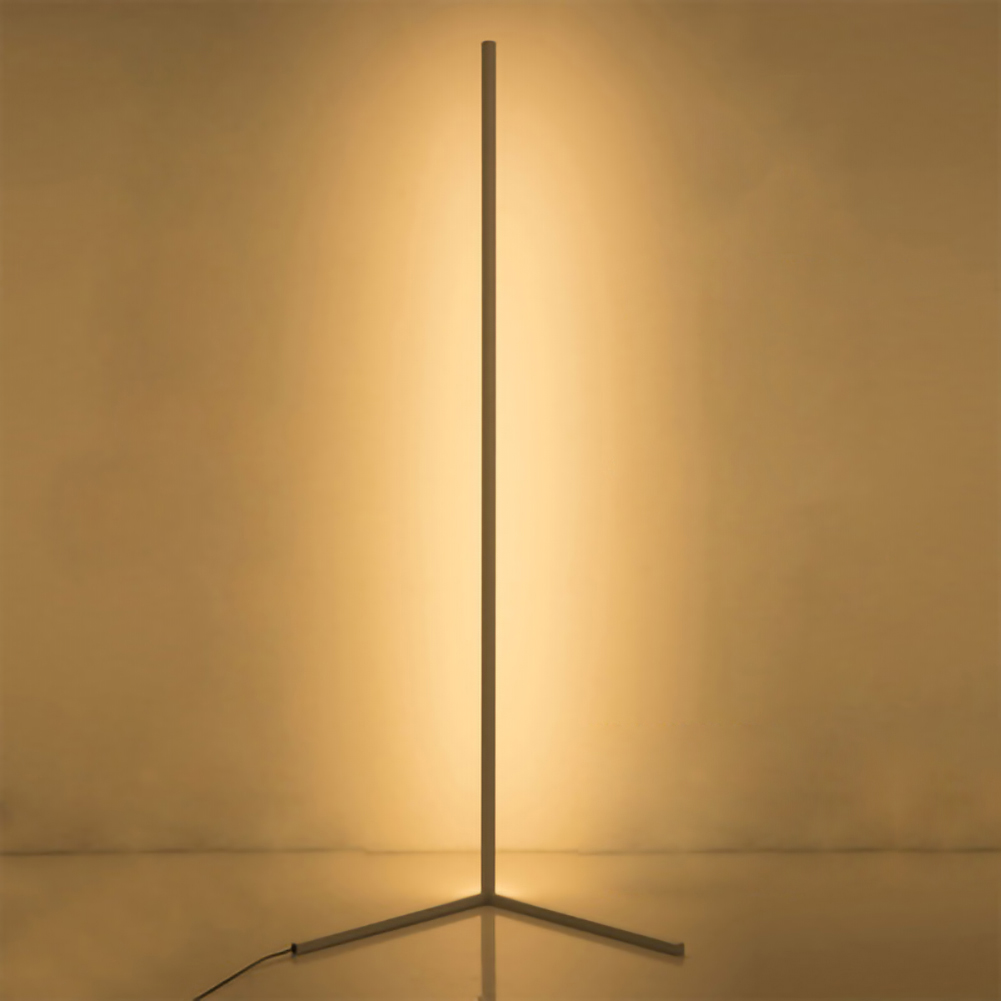 Floor Lamp Corner Floor Light with Remote Control Bedroom Living Room Decoration