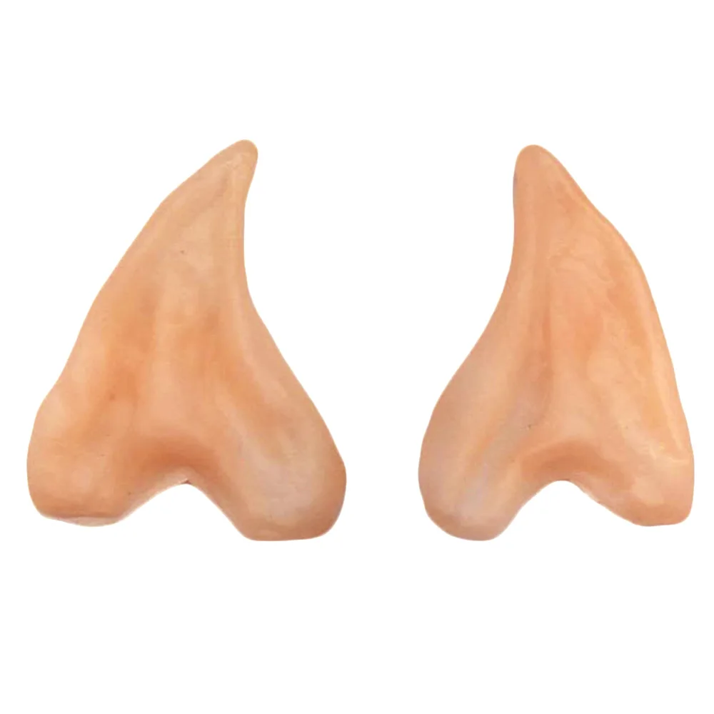 Halloween Angel Elven Elf Ears Hobbit Vulcan Spock Alien Cosplay Costume Accessories Soft Halloween Party Decoration