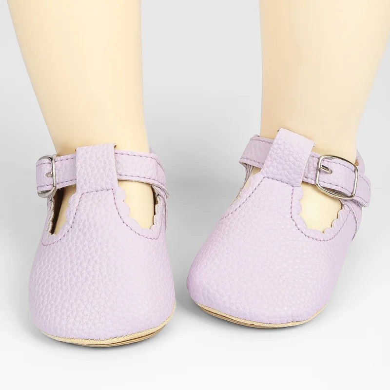 New Baby Shoes Leather Baby Boy Girl Shoes Rubber Sole Anti-slip Multicolor Toddler 2025 First Walkers new Newborn Crib Toddler Shoes
