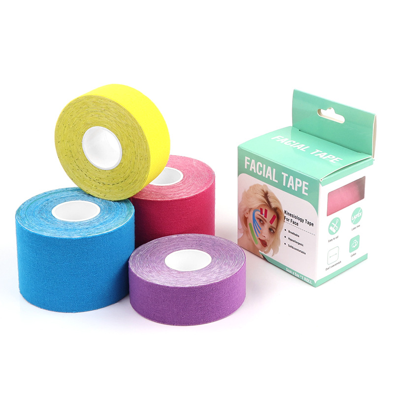 5CM * 5M facial movement tape new V-line neck and eye lifting anti-wrinkle and 2025 anti-freezing sticker tape facial skin care tool