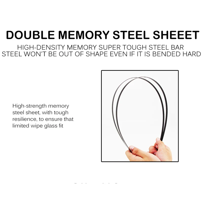 Front Blade Car Wiper Window Windscreen Windshield Wipers Blades Arm Auto Accessories For Touran 24"+19" 2006-2008 smile 24"+19"