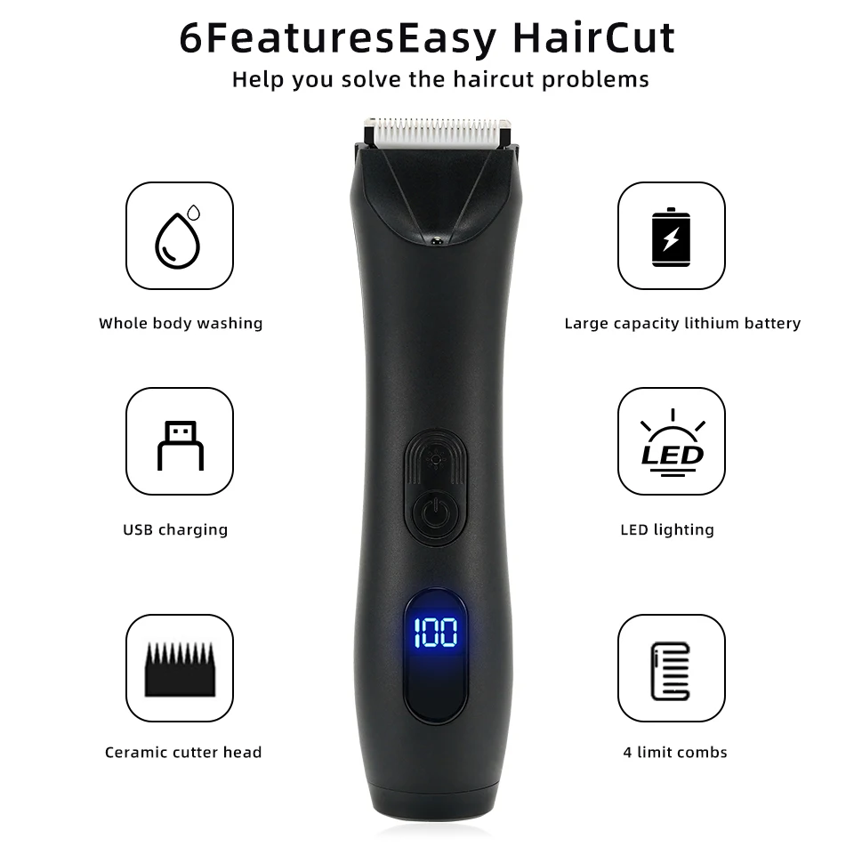 Men's Hair Removal Intimate Areas Places Part Haircut Rasor new Wet Dry 2025 Clippers Pubic Armpit Body Hair Ultimate Hygiene Razor