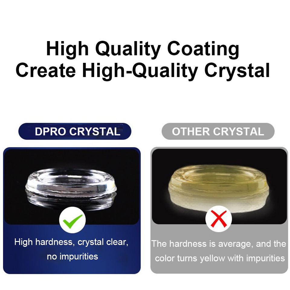 Dpro Ceramic Car Coating 9H Liquid Glass Nano Ceramics Car Detailing Paint Care Waterproof Hydrophobic Anti-scratch Polish Kit