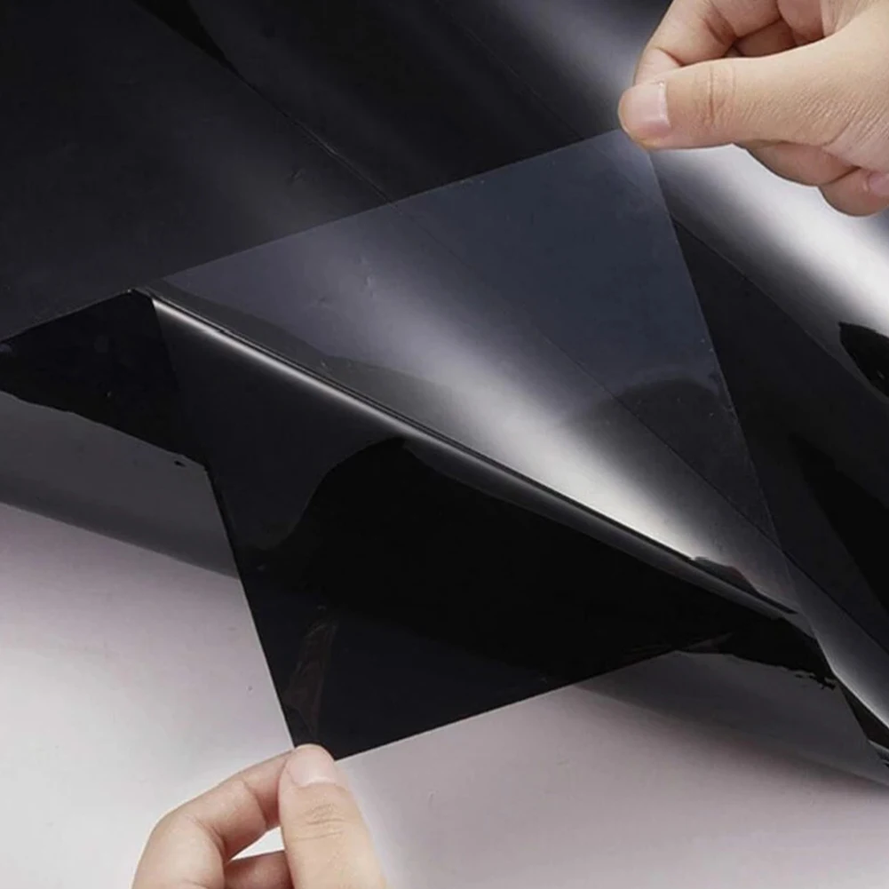 Auto Home Window Glass Restroom Summer Solar UV Protector Sticker Films Black Car Window Foils Tint Tinting Film Roll 50*300cm