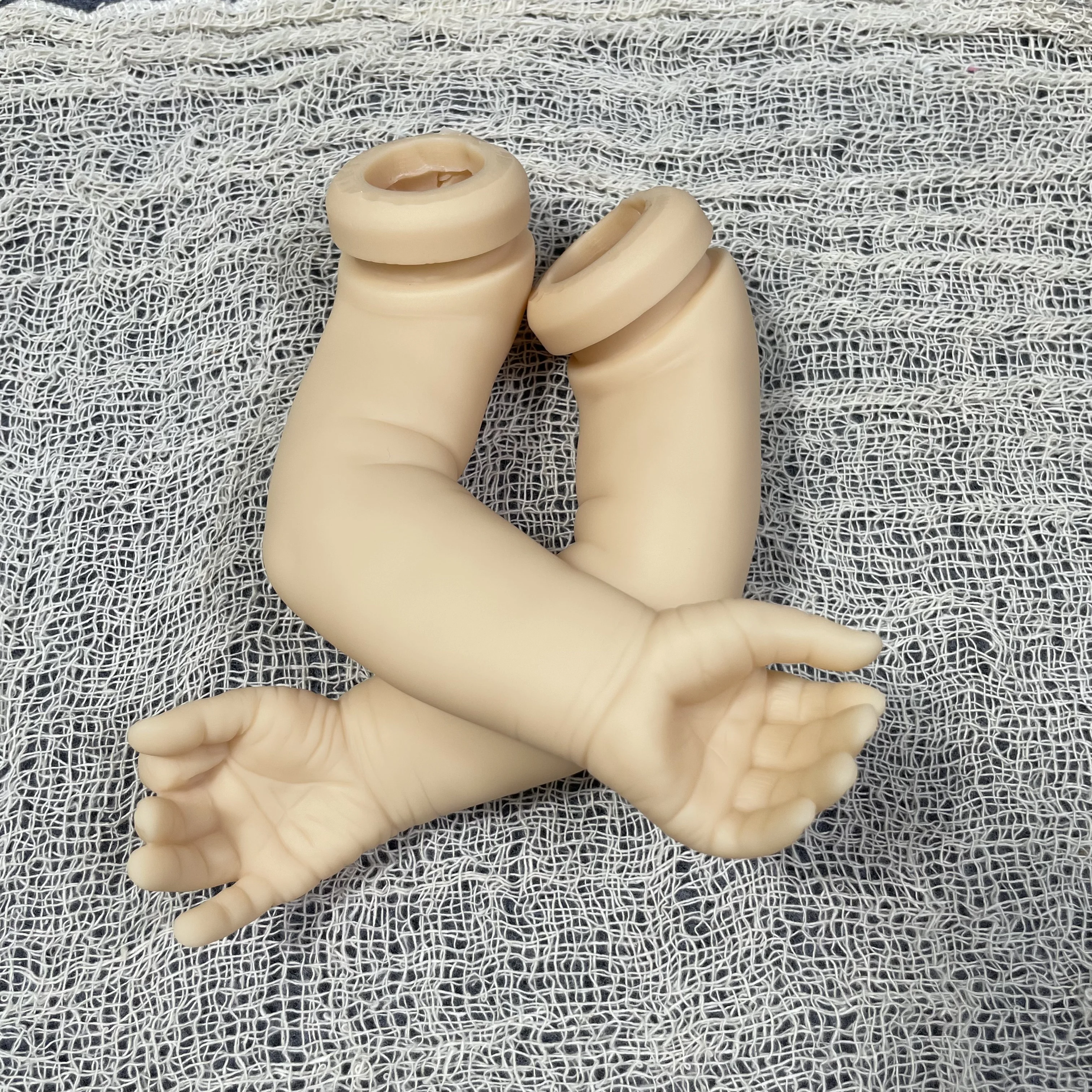 New 20 Inch Reborn Doll Kit Alessia Limited COA Newborn Vinyl Doll Kit Unpainted Unfinished Doll Parts DIY Blank Reborn Molds