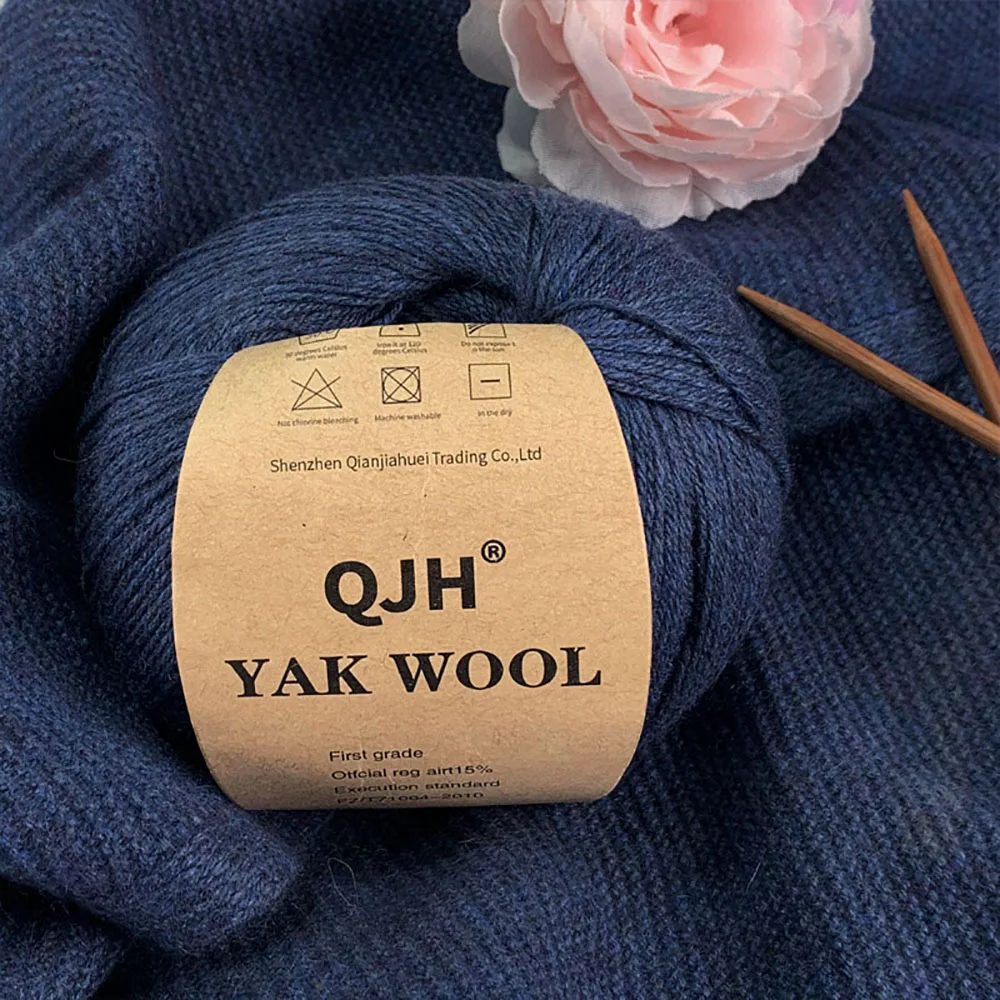 300gram Natural Mongolian 100% new Yak Wool Down Organic Mongolian Premium Yak Wool Yarn DIY 2025 Handmand Undyed Natural Colour Yarn