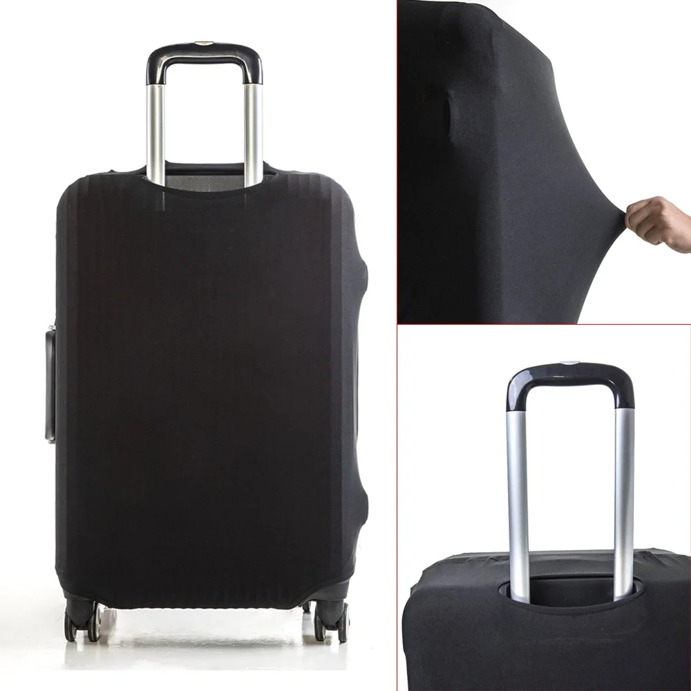 Hot new Custom free name Lage Cover Elastic Suitcase Protective Covers For 18-32 inch Bag Trolley Dust Cover 2025 Travel Accessories