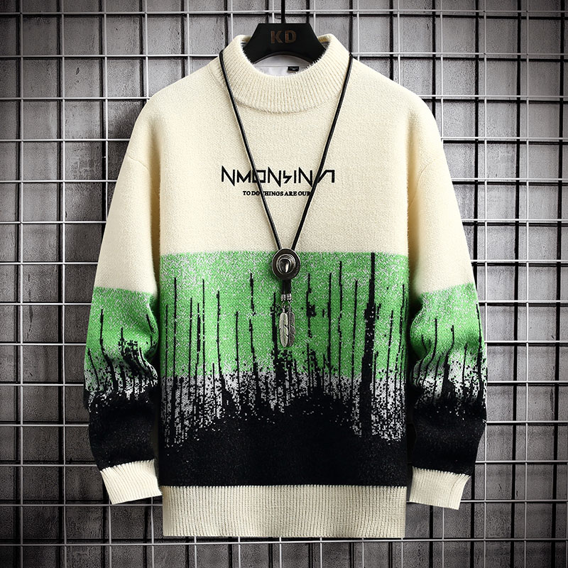 2023 Winter Cashmere Sweater Men Harajuku Mens Jumper Thick Warm Turtleneck Pullover Men High Quty Male Christmas Sweaters S251110