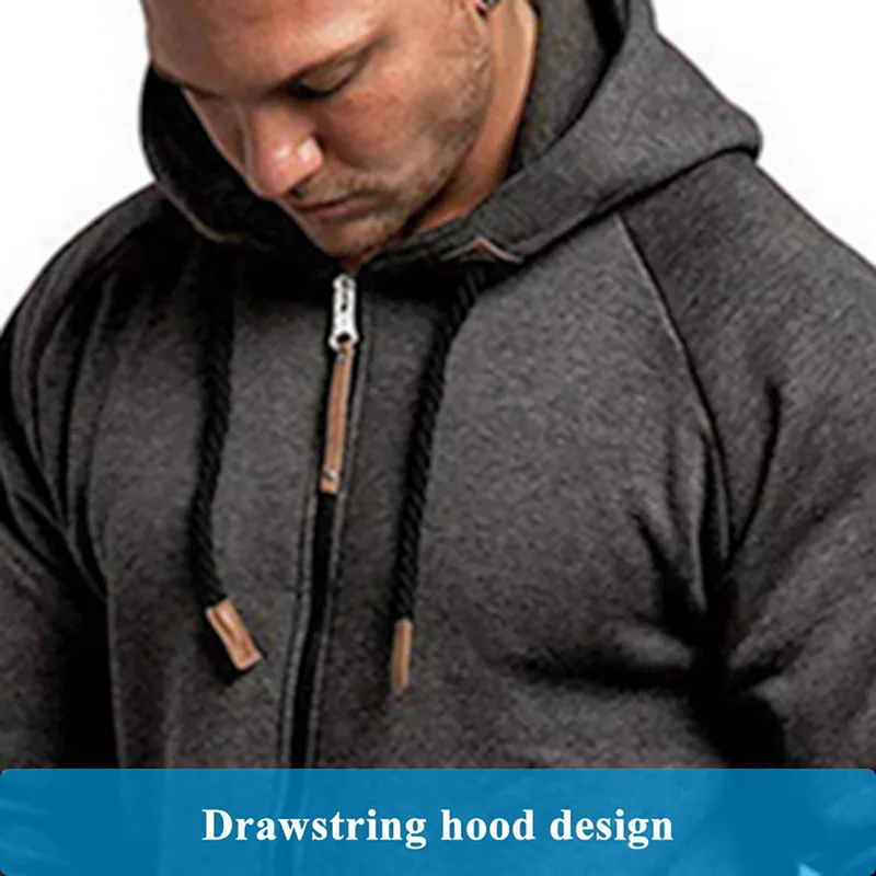 2023 Men Onesie Jumpsuit Autumn Winter Male Homewear Hooded Long Sleeve Sweatpants Splicing Casual Hoodie Male Zipper Jumpsuit