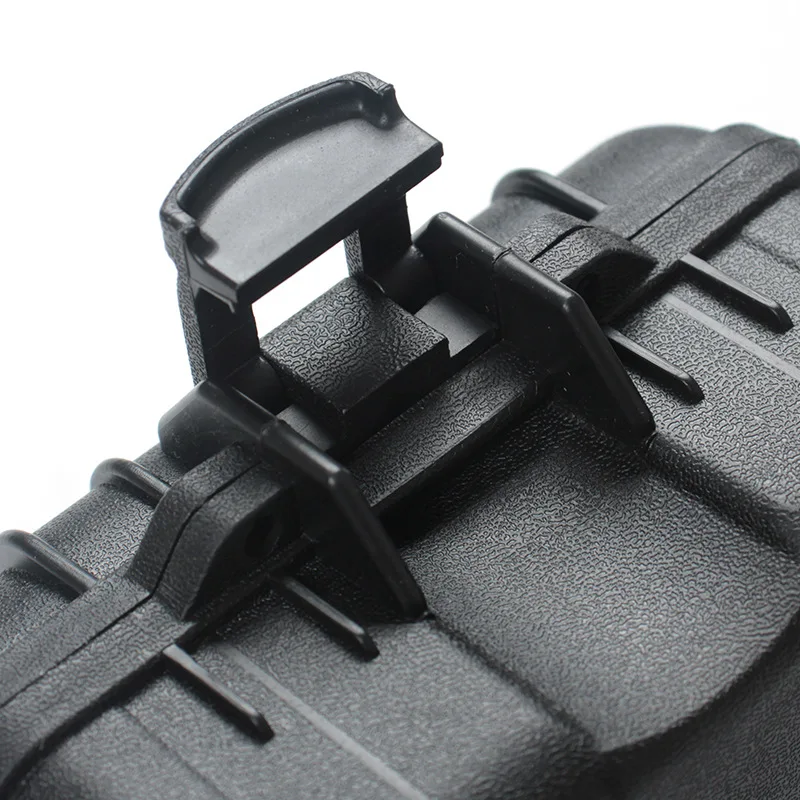 Plastic Toolbox Sealed Waterproof Equipment Box with Foam Tool Storage Box Hardware Tool Box toolkit Portable Toolbox flight cas
