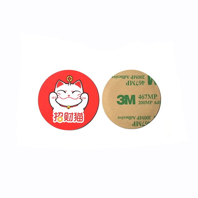 CUID 1k s50 13.56MHz Android App MCT Modify UID Changeable NFC RFID Tags Block 0 Writable Anti-Interference Phone Sticker 1pcs