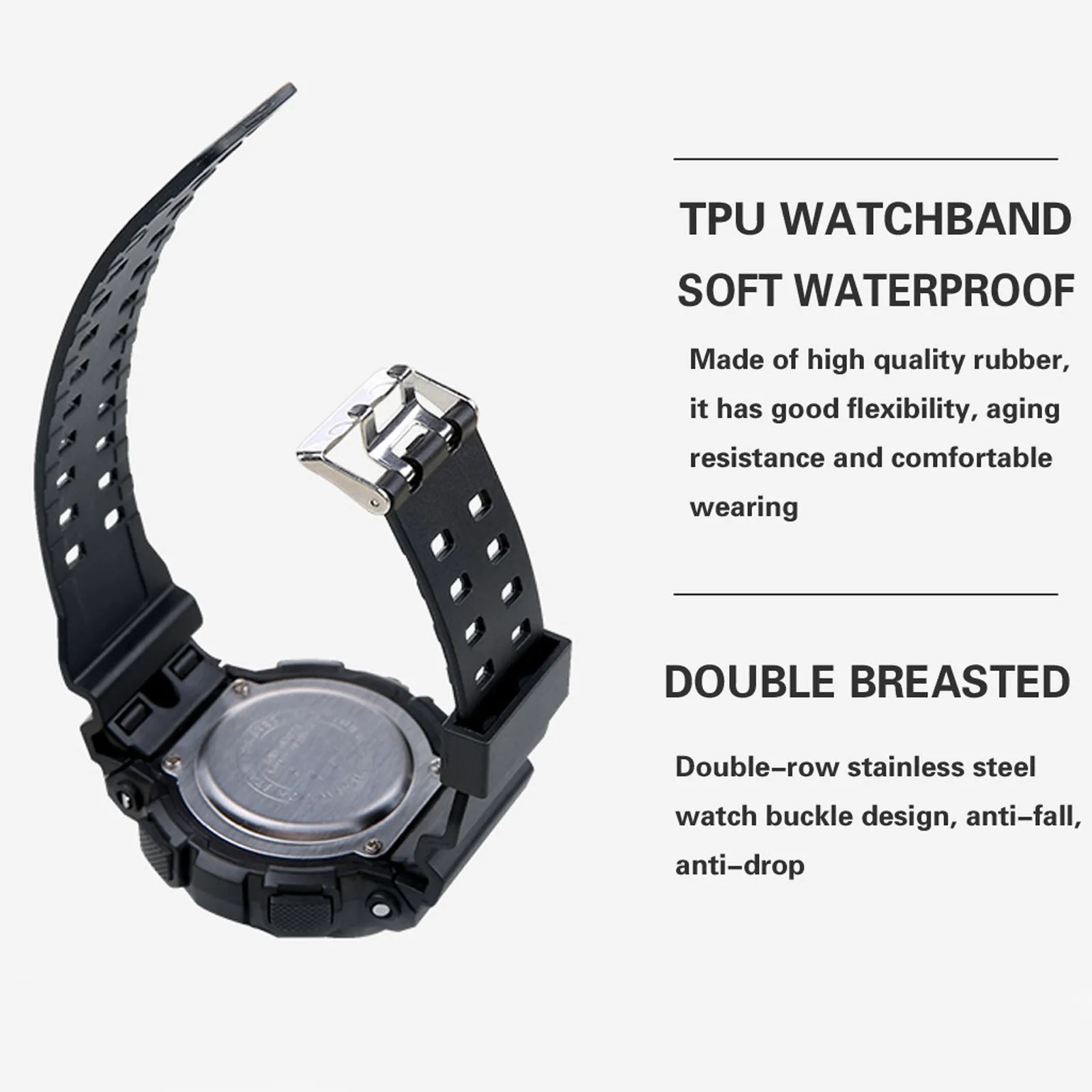 Led Digital A Variety Styles Of Cool Sports Electronic Watches With 4 Buttons Life Watch Zegarek Damski