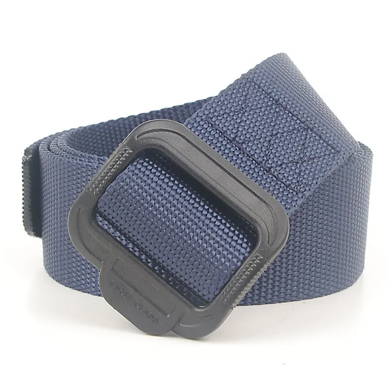 Military Belt For Men Army Tactical Belts Adjustable Male Outdoor Travel Waistband With For Plastic Buckle 120cm High Quality