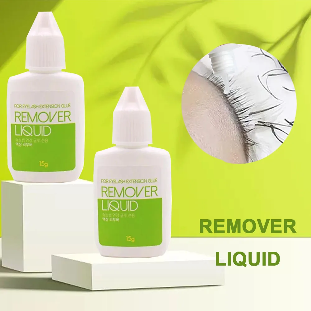 5pcs Remover for Eyelash Extensions Glue Original Korea False Lash Removal Liquid Beauty Health Makeup Tools 15g