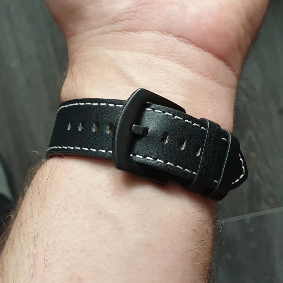 Leather Bracelet Strap For Fitbit Versa 3 4 Sense 2 Band Genuine Leather Smart Watch Strap Replacement Wrist