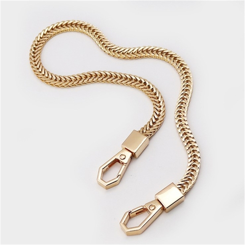 40cm/100cm/120cm Snake Bone Gold/Sier/Black Replacement Metal Shoulder Strap Crossbody Chain Bag Accessory fb8a - view 4