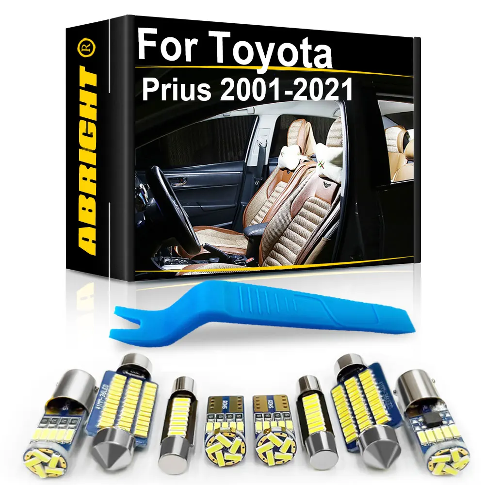 Vehicle Canbus Interior Lights LED For Toyota Prius Plus C V 30 ZVW30 40 2006 2010 2015 2016 2017 2018 2020 2021 Car Accessories