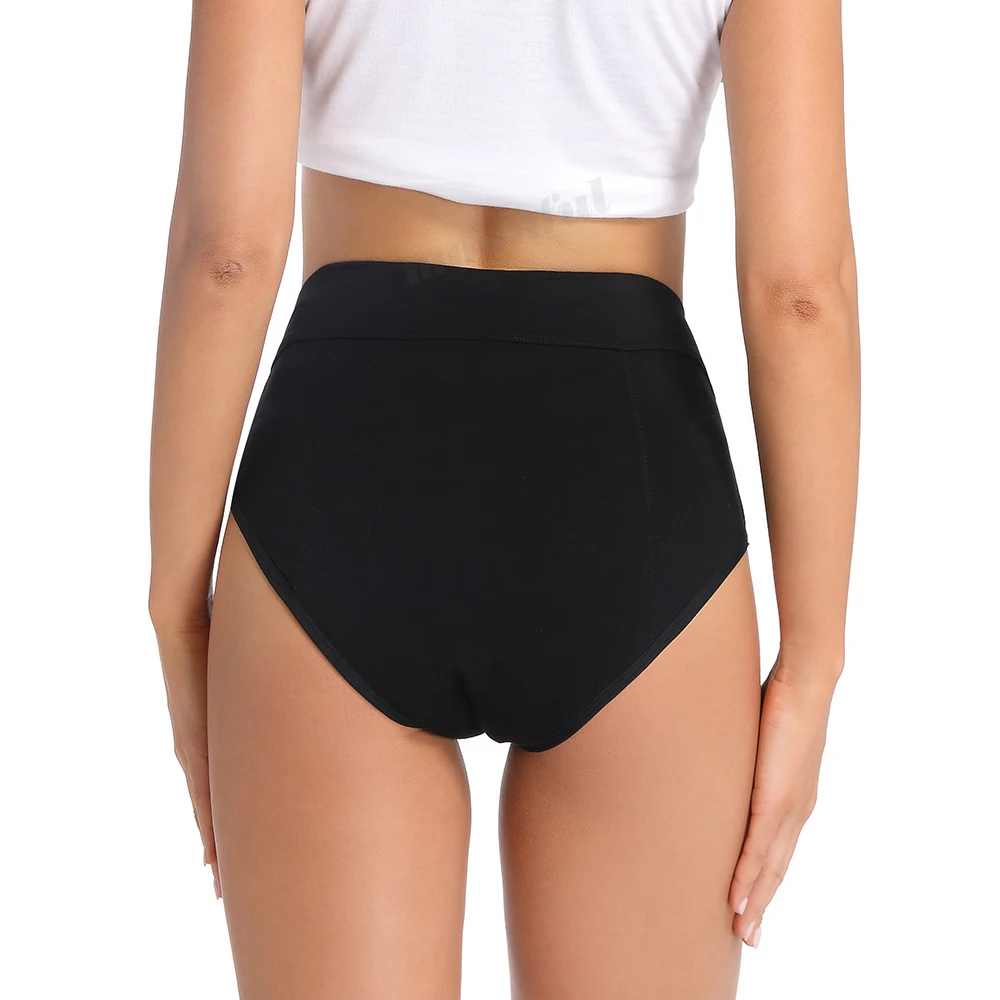 2025 4 new Layer Very Abundant Bamboo Period Panties for Heavy Flow Women Menstrual Panties Overnight High Waist Period Underwear