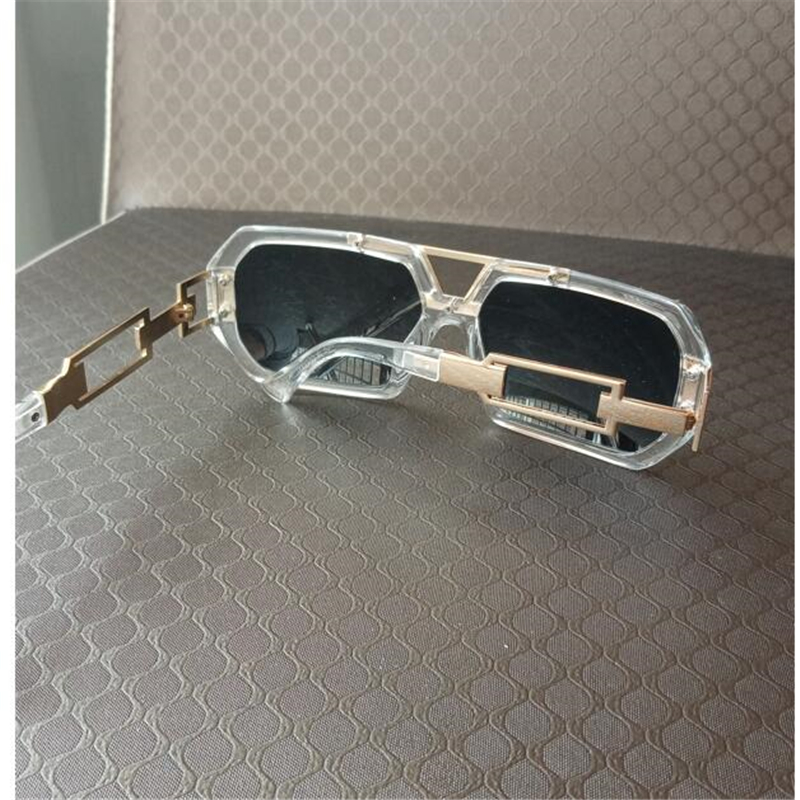 KAPELUS Square transparent frame sunglasses for women Fashionable UV proof 400 glasses Sunshades for both men and women