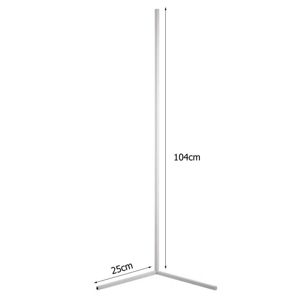 Floor Lamp Corner Floor Light with Remote Control Bedroom Living Room Decoration