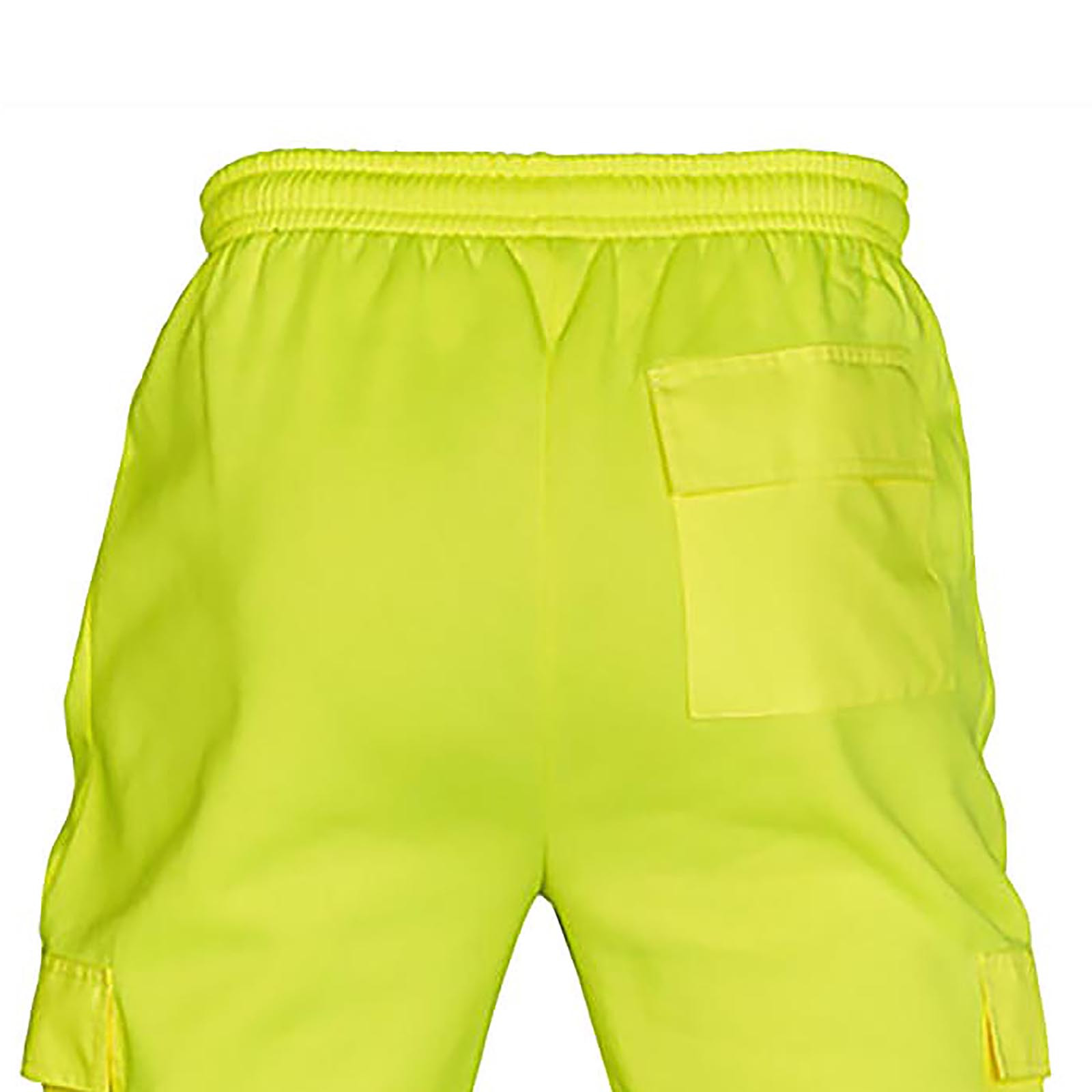 Men's Trousers Reflective Stripe Sweatpant Road Work High Visibility Road Work Overalls Casual Pocket Casual Pants