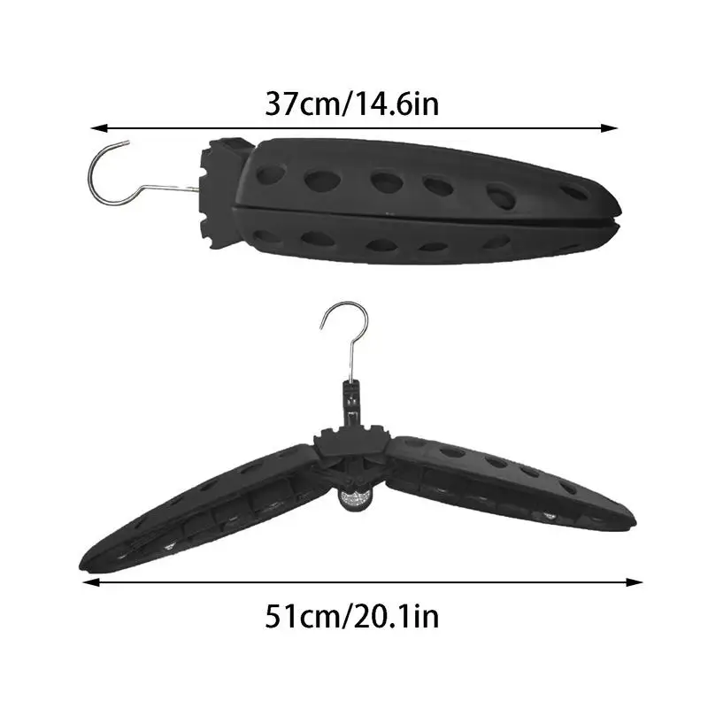 Travel Diving Surf Drysuit new Wetsuit Hanger Fast Dry Suit Hanger Folding Jumpsuit Surfing Diving 2025 Wet Suit Freediving Suit Hangers