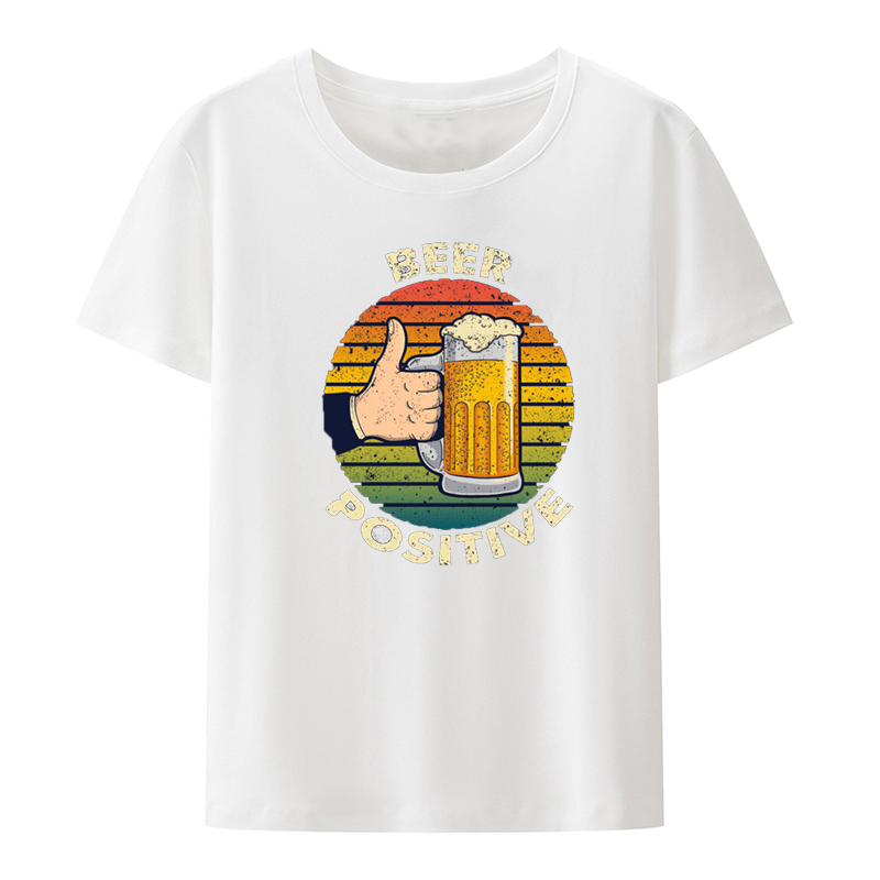 Beergetarian new Funny Men Women T-shirt Camisa Short Sleeve Tee Roupas 2025 Masculinas Loose O-neck Casual Koszulki Short-sleev Humor